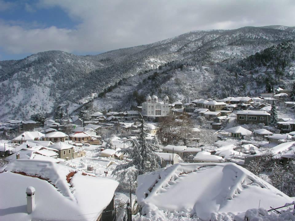Capuralli Hotel Pedhoulas Exterior foto